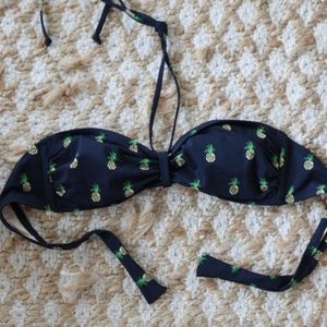 Pineapple Bikini Top by J. Crew